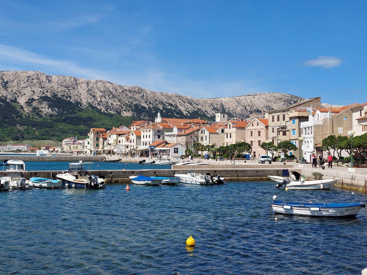 Erste Reihe Zum Meer Baška Exterior foto