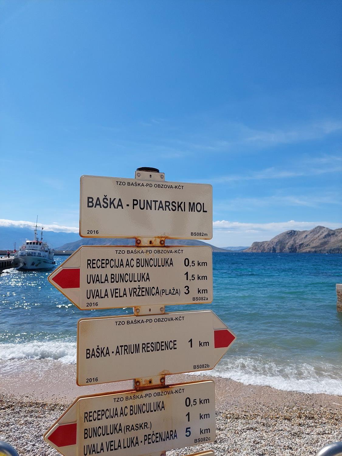 Erste Reihe Zum Meer Baška Exterior foto